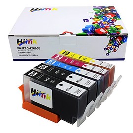 HIINK Compatible Ink Cartridge Replacement for HP 564XL 564 Ink Cartridges use in HP Photosmart 5520 5525 6525 6520 5510 6510 Officejet 4620 Deskjet 3520 (2B, 1C, 1M, 1Y. 5-Pack)