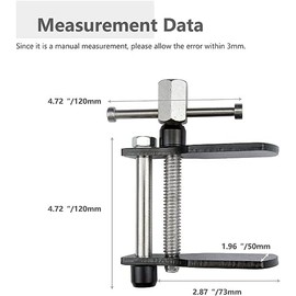 Thsakzo Disc Brake Pad Spreader Tool Caliper Piston Pusher Tool Inner Brake Pad Pistons Compressor