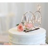 Decoración para tarta de boda de Mr & Mrs con