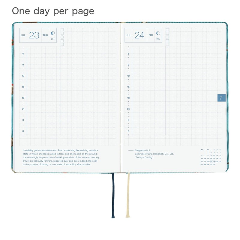 Hobonichi Techo HON A6 2026 – Bow & Tie: In
