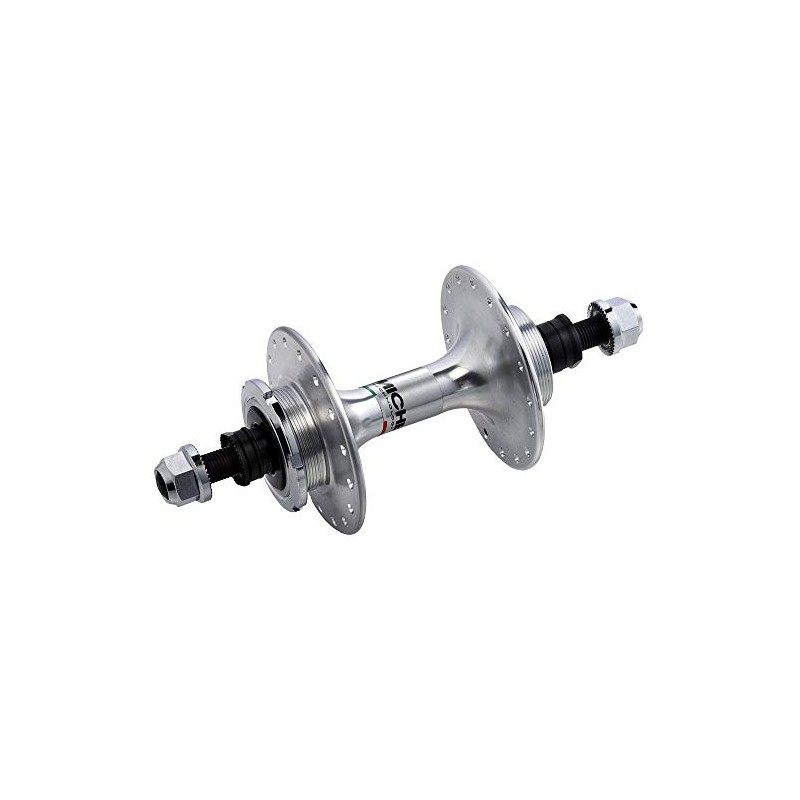 Miche Unisex Primato Large Flange Track Hub, Silver, 32h Front