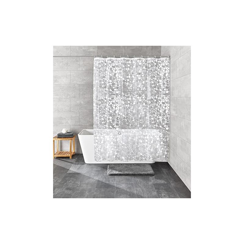 Kleine Wolke Cristallo Shower Curtain 180 x 200 cm Clear