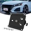 Front License Plate Holder No-Drill Bracket Mount Anti-Theft Frame fits