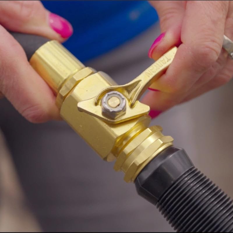 Gemplers Solid Brass Shut Off Valve