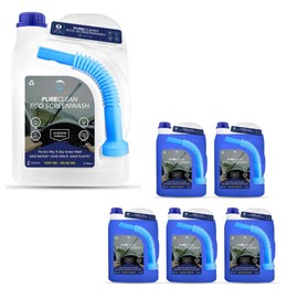 Screen Wash | Car Screenwash Concentrate | Produces 25 Litres of Premium Windscreen Washer Fluid | Includes 1 x 5L Container, Flexible Hose, and 5 Concentrated Screen Washer Fluid Tablets