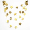 Golden Star Flag Garland Party Ribbon, Hanging Star Paper Bunting