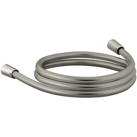 KOHLER K-98359-BN Awaken 60-Inch Smooth Shower Hose, Vibrant Brushed Nickel