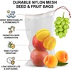 Garosa 50 Unidades Bolsas de Malla Reutilizables para Protección Frutas