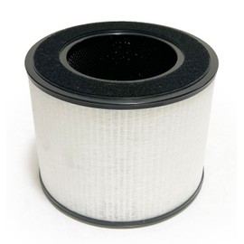 Nispira AS-FL206001-01 3-In-1 True HEPA Filter Replacement Compatible with Clarifion AerClear Air Purifier AS-AC207701-01 | Removes Smoke, Chemical VOCs, Odor | 2 Pack