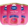 Vaseline, Rosy Lips, Lip Therapy, .25 OZ, (Pack of 3)