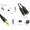 Earphone Splitter Cable, Earphone Jack, Callable, Bifurcated, 3.5mm Distribution Cable,