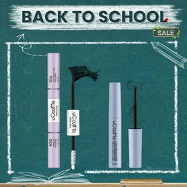 uCoolMe Lashes Bond & Seal & Remover for Lash Clusters Latex-Free | Waterproof Long-Lasting for Sensitive Eyes 15ML Makeup Mascara Cosmetic Pool-proof rainy day proof:_uCoolMe Portable Eyelash Curler