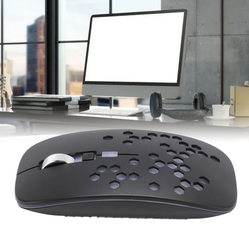 Wireless Bluetooth Mouse Stylish Shell 3 DPI Adjustment Silent Portable