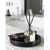EXCHUES Marble Tray - 6" Jewelry Dish & Vanity Decor,