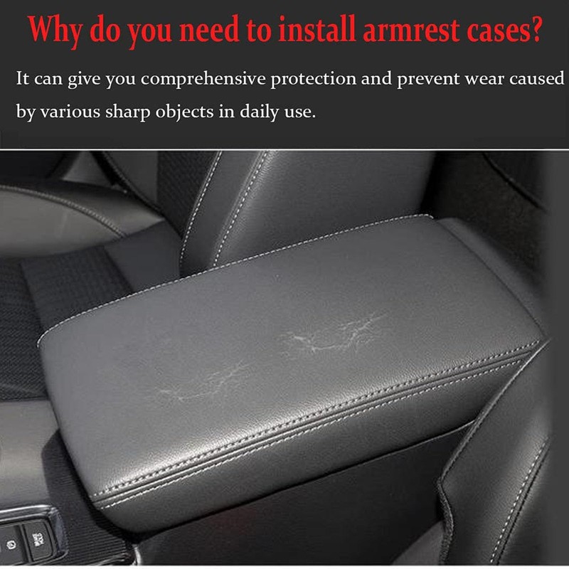 BOLTRY Center Console Armrest Box Cover for Honda Civic 2025