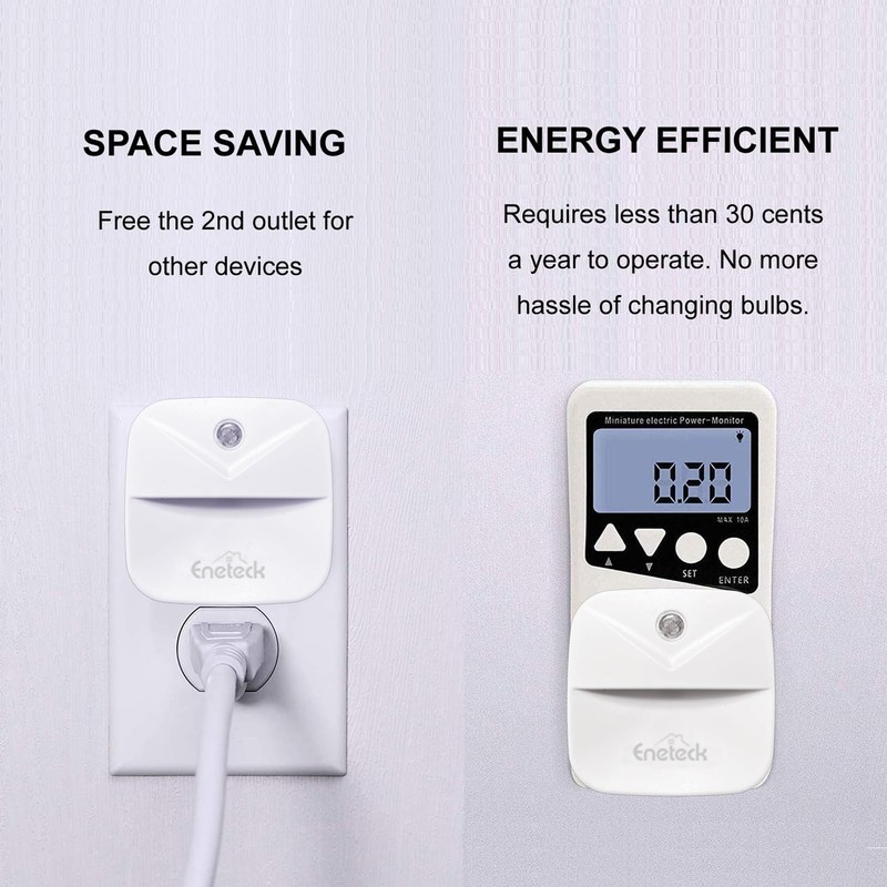 Eneteck LED Night Lights Plug into Wall,Soft Night Light with