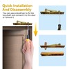 GEKRONE Self Closing Concealed Door Pivot Hinges Heavy-Duty Spring Hydraulic