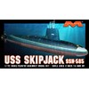 USS Skipjack Submarine 1/72 Moebius Over 40 inches Long