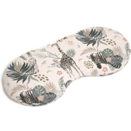 Organic Eye Pillow Lavender & Linseed "Wild Animals" for Relaxation, Cooling, Warming or Yoga