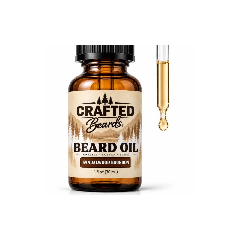 Crafted Beards Aceite Para Barba Acondicionador De Aceite Para Barba