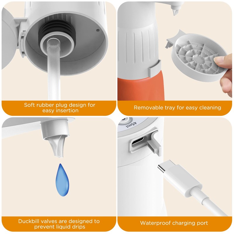 ARLION Electric Laundry Detergent Pump - Reusable Laundry Detergent Dispenser