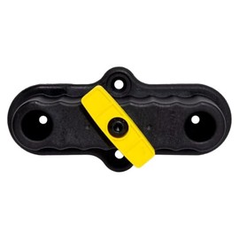 FastCap Level Rack Mount Compatible with Stabila Levels - Secure Storage and Organization, Vertical/Horizontal Mounting, Rattle-Free Cam-Lock - 1 Level Capacity - 03024