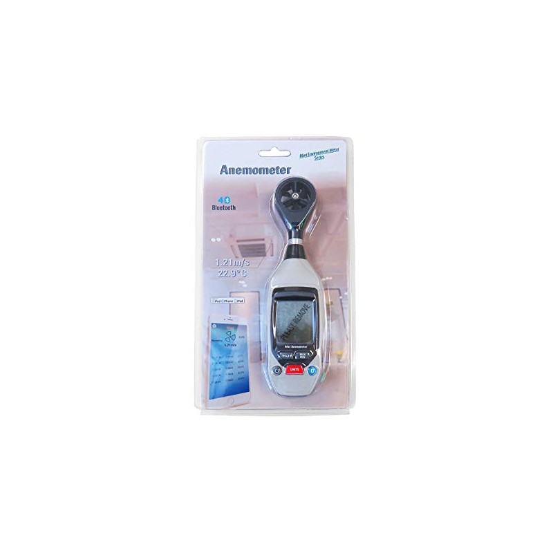 Sper Scientific Bluetooth Anemometer 850020 – Measure Airspeed and Temperature