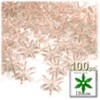 100pc Faceted Plastic Transparent Beads Starflake 18mm Clear Beads