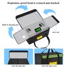 CNDHDOK 400 * 250 * 250mm Ebike Battery Safe Bag