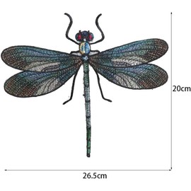 Green Cute Dragonfly Delicate Embroidered Patches, Embroidery Patches, Iron On Patches, Sew On Applique Patch, Iron On Patches, Appliques, Dragonfly Embroidered, Embroidered Appliqué