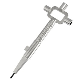 Multipick Universal Key [Made in Germany] Construction Key – Architect Key – Construction Site Key – Universal Key – Building Bone Janitors – Construction Key Set – Cylinder Measuring Gauge