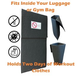 Jarratt Industries Sting Bag - Odor Eliminating Ventilated Bag for Sports Gear and Athletic Equipment, No More Stank Smelling Car or Closet, Using the Power of Activated Carbon - Small Size