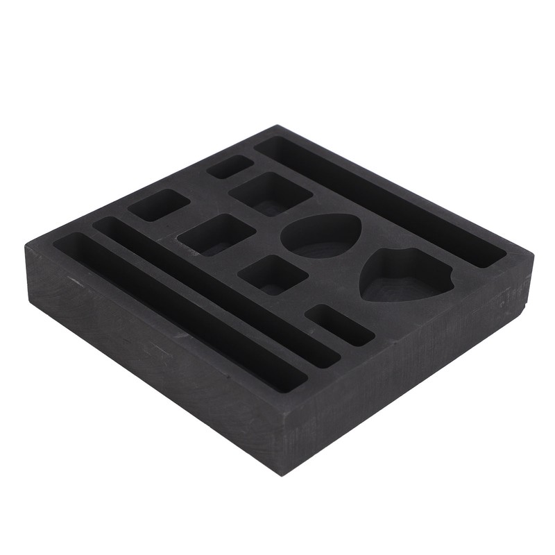 Graphite Ingot Mold for Metal Casting 11 Holes Easy Demoulding