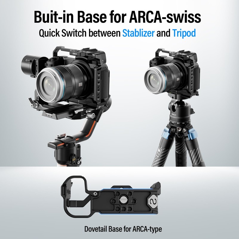 SIRUI AM-NZ-CT Camera Cage for Nikon Z5 Z6 Z7 Z6II