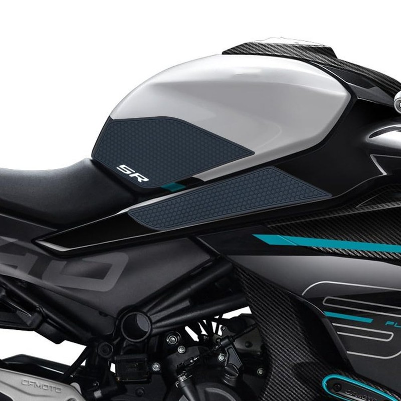 NEW Motorcycle Non-slip Side Fuel Tank Stickers Waterproof Pad Rubber