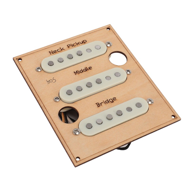 Single Coil Pickup Set Neck Middle Bridge Alnico 5 SSS
