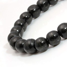 Eigso 4 Pcs 8MM Wood Beads Bracelets for Women Men Hematite Cross Meditation Wristlet Group for Woman Man