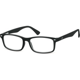 Montana Eyewear Sunoptic MR83 Lesebrille in schwarz - Stärke +3.00 inklusive Soft Etui