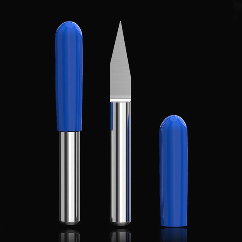 30 Degree V Groove Bit,0.1mm Carbide PCB Engraving Router Tool,Tungsten