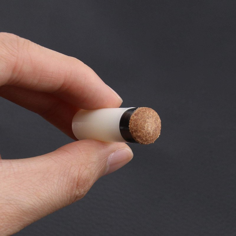 20 Kits of 11mm Hard Brown Screw-On Billiard Cue Tips