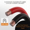 TOPSTRONGGEAR 0 Gauge 25ft Black and 25ft Red Power/Ground Wire
