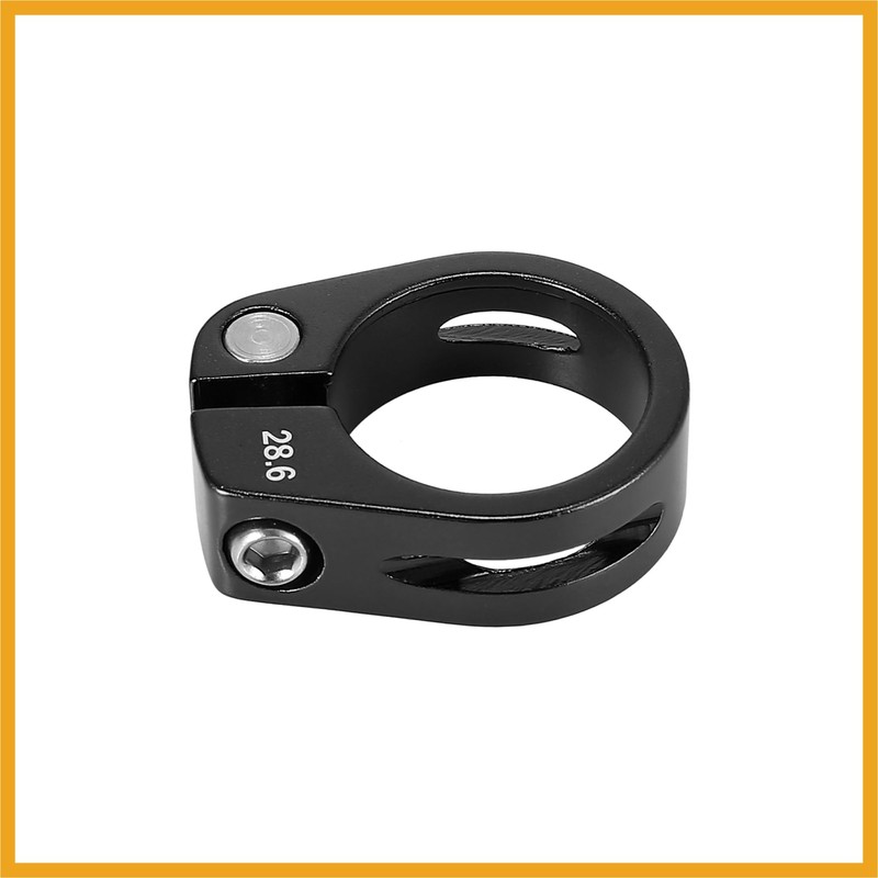 Partuto 28.6mm Aluminium Alloy Bicycle Seat Post Clamp Seat Post