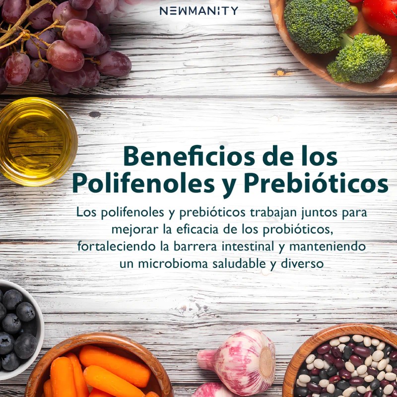 Suplemento en cpsula Newmanity MineralesVitaminas de NewBiotics 60 Billones x
