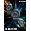Casio GA-2100-1A2JF Men's Watch, Black, Limited Model / Neon Accent
