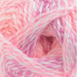 James C Brett Baby Marble DK - Pink & Grey BM10