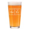 16 oz Beer Pint Glass Beer Periodic Table Funny Science