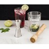HIC Kitchen Mojito Muddler, Natural Bamboo