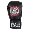 Benlee Boxing Gloves Faux Leather Pressure, Colour: Black/Red/White, Size: 6