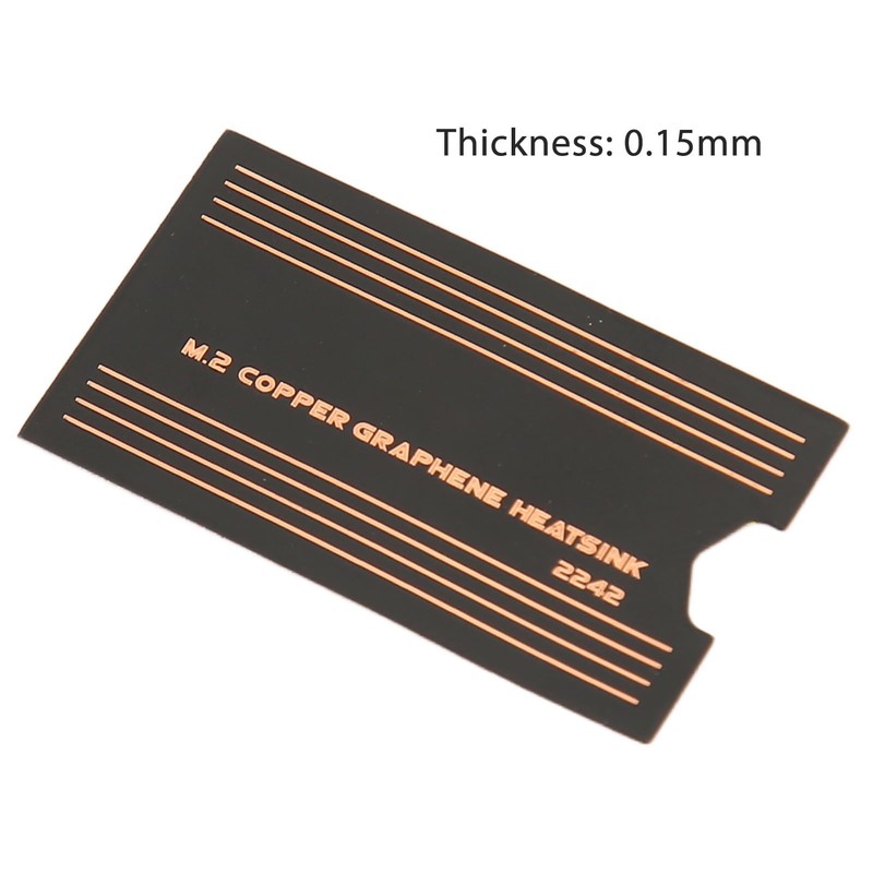 M.2 Heatsink Copper for 2280 NVMe SSD Laptop with Nano