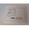 Singer 4452 Instruction Manual (New High Quality Reproduction)